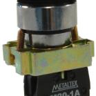 seletora metálica com knob curto M20SSR2-B-1A